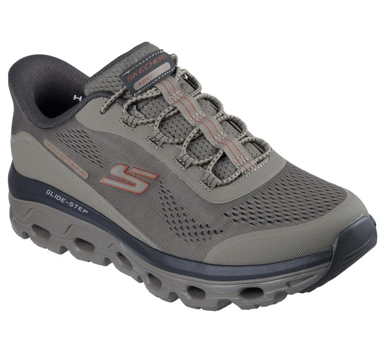 נעלי גברים | Skechers Glide-Step – Glover Peak Brown