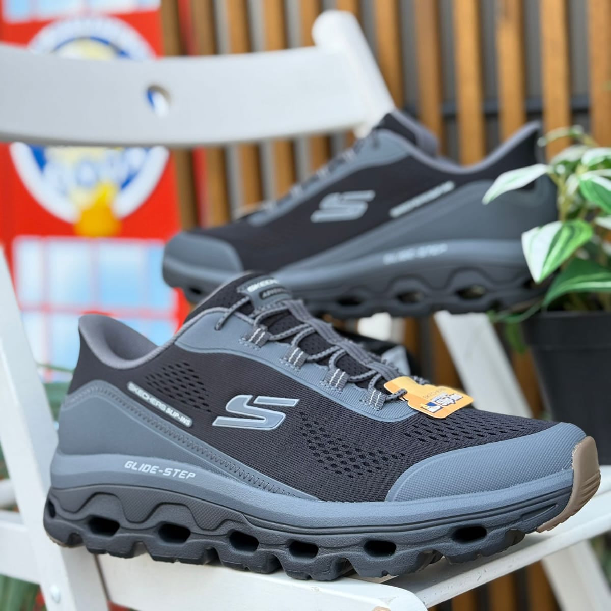 Skechers Glide-Step – Glover Peak black